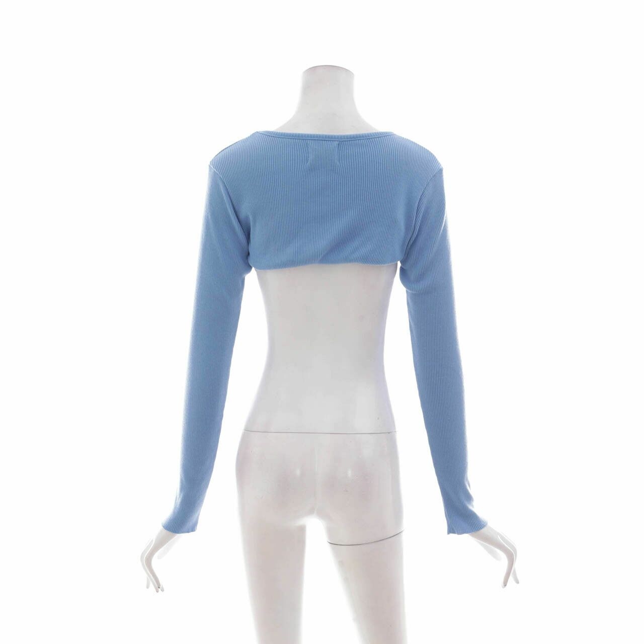 Gaiagin The Label  Blue Cropped Blouse