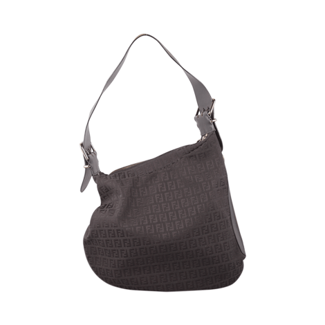 Fendi Black Monochrome Shoulder Bag