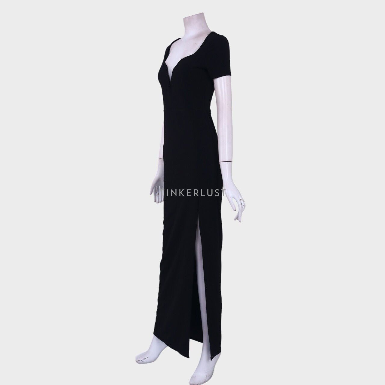 Missguided Black Long Dress