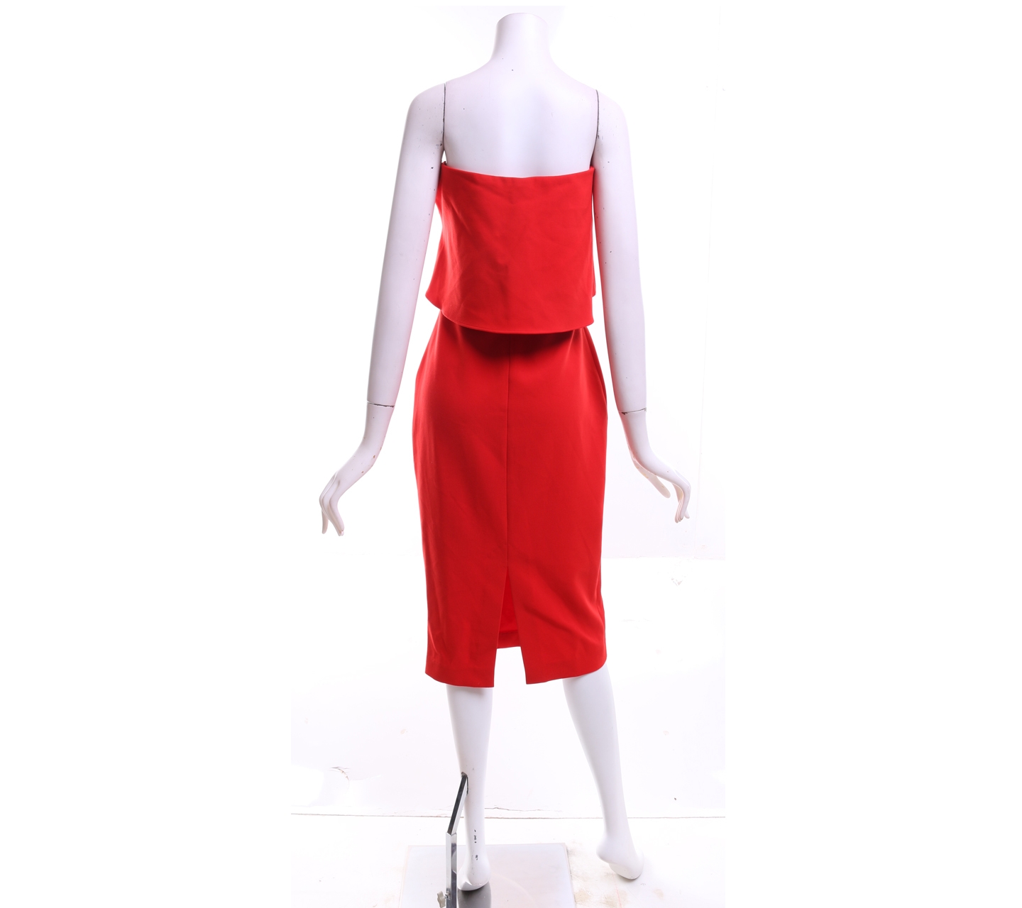 Likely Red Driggs Dress Off Shoulder Midi Dress
