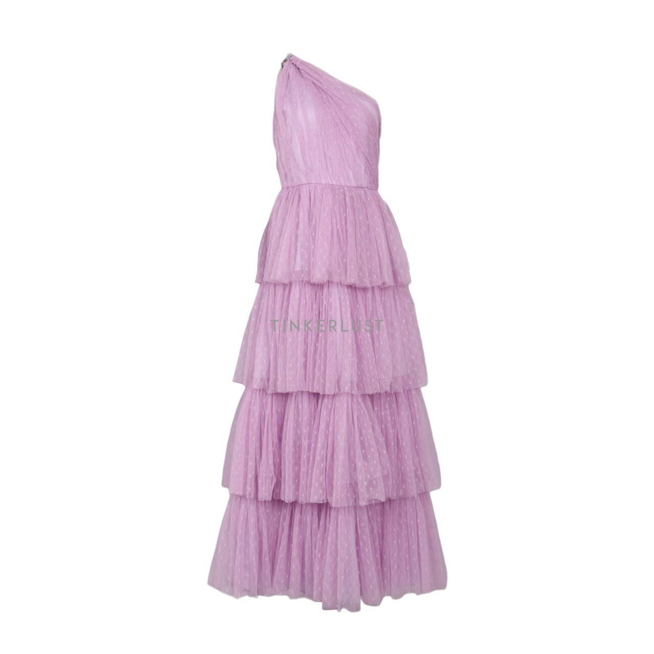 United Concepts Lilac One Shoulder Long Dress