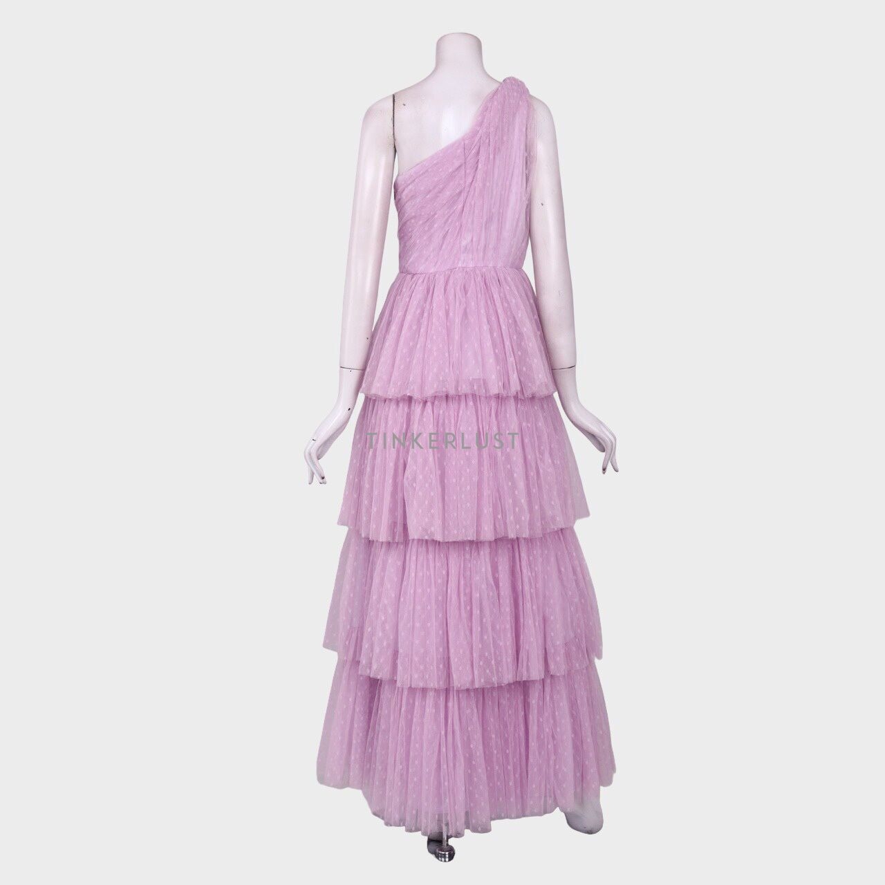 United Concepts Lilac One Shoulder Long Dress