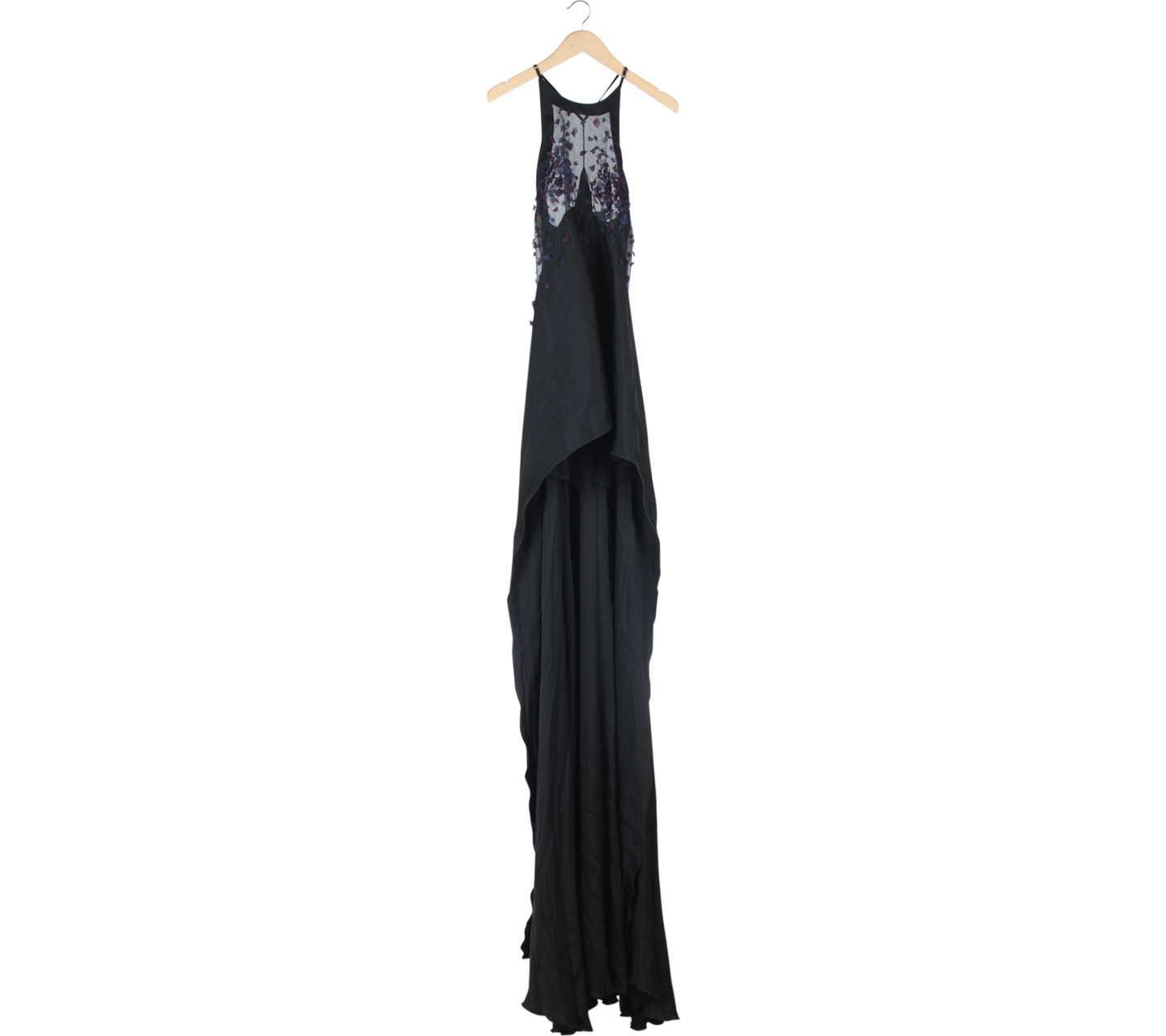 Zardoze Black Asymetric Mini Dress