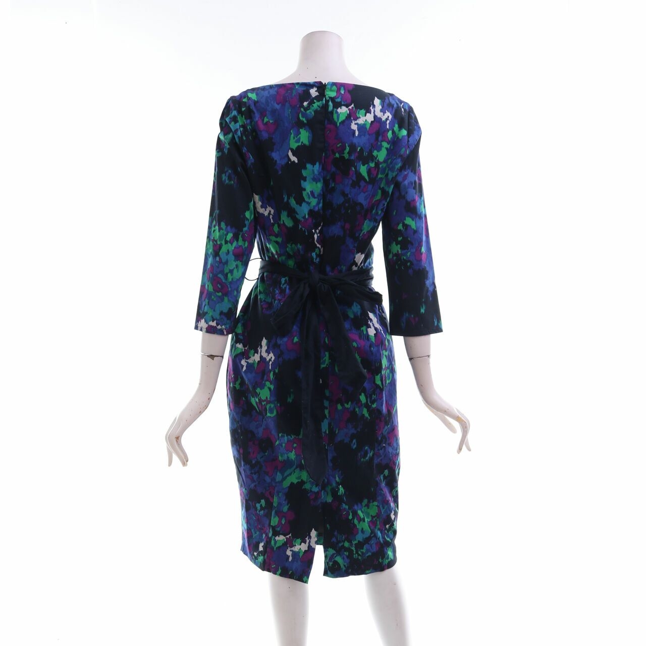 Debut Multicolor Printed Midi Dress