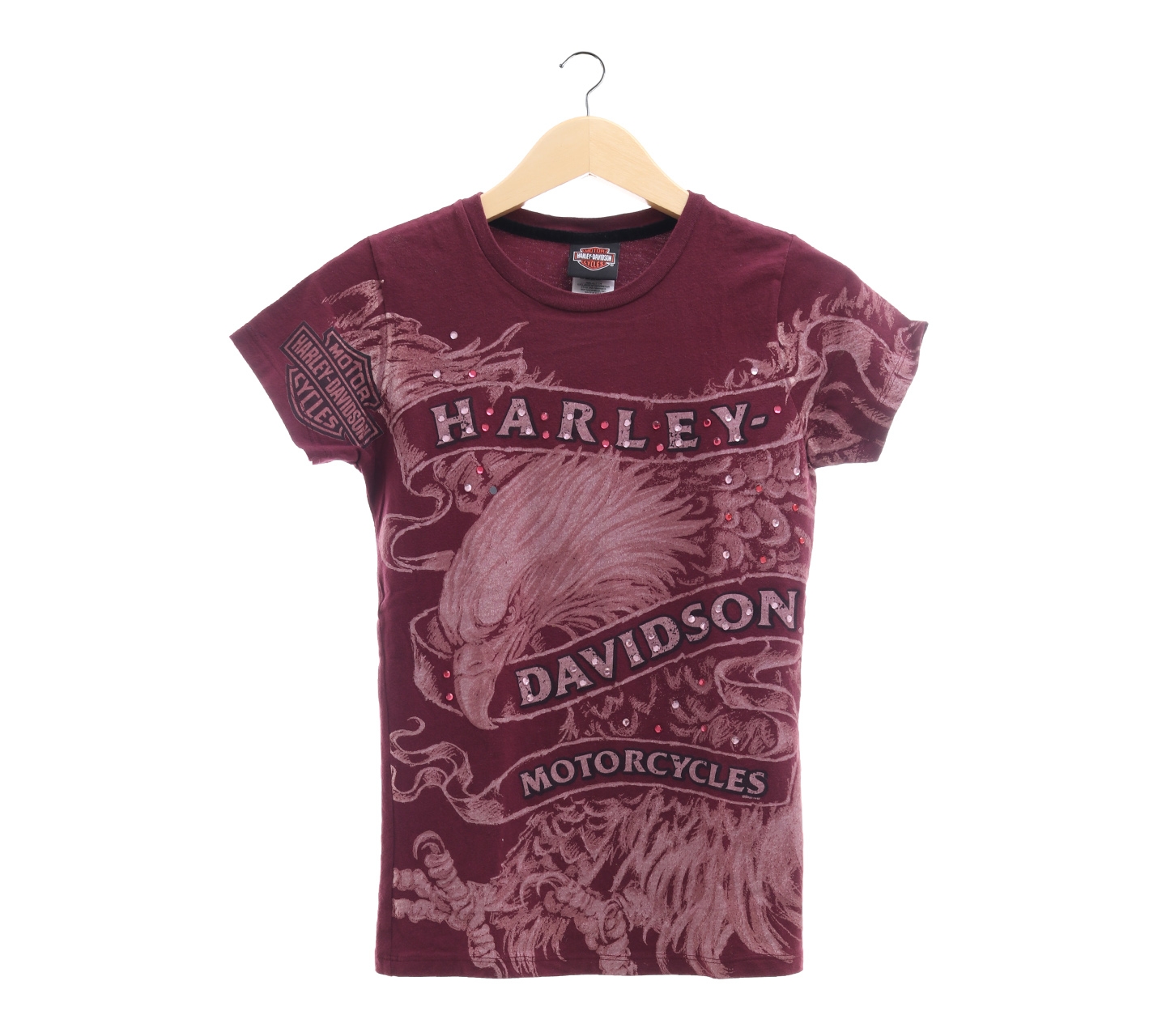 Harley Davidson Maroon T-shirt