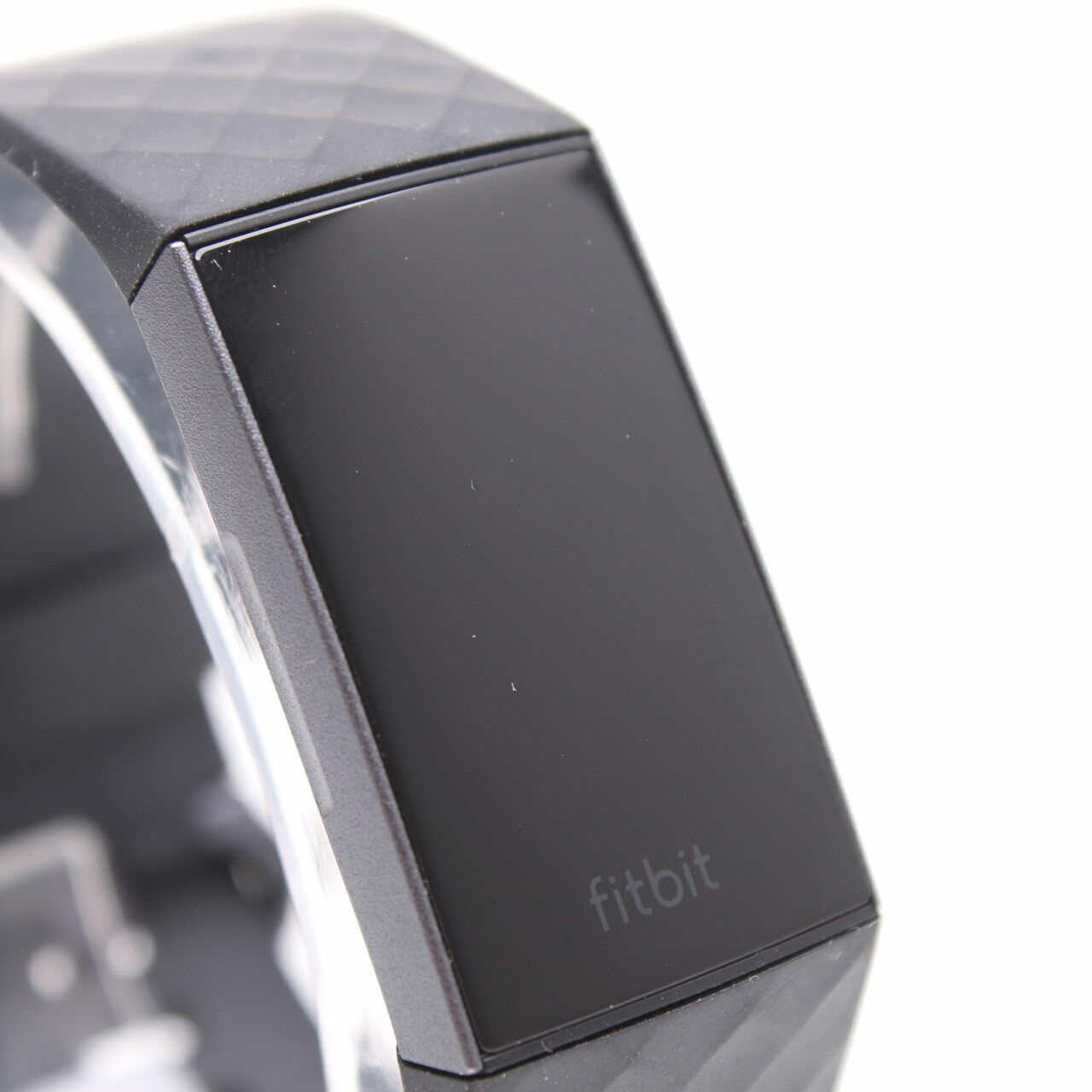 Fitbit Black Graphite Stainless Steel Fitness & Health Tracker Smartwatch	