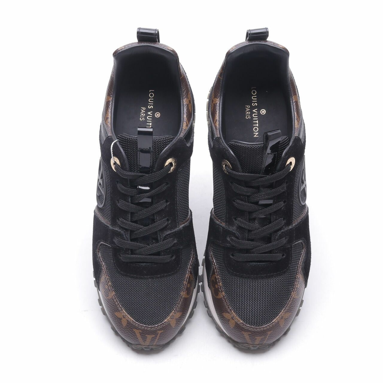 Louis Vuitton Monogram Runaway Black/Brown Sneakers