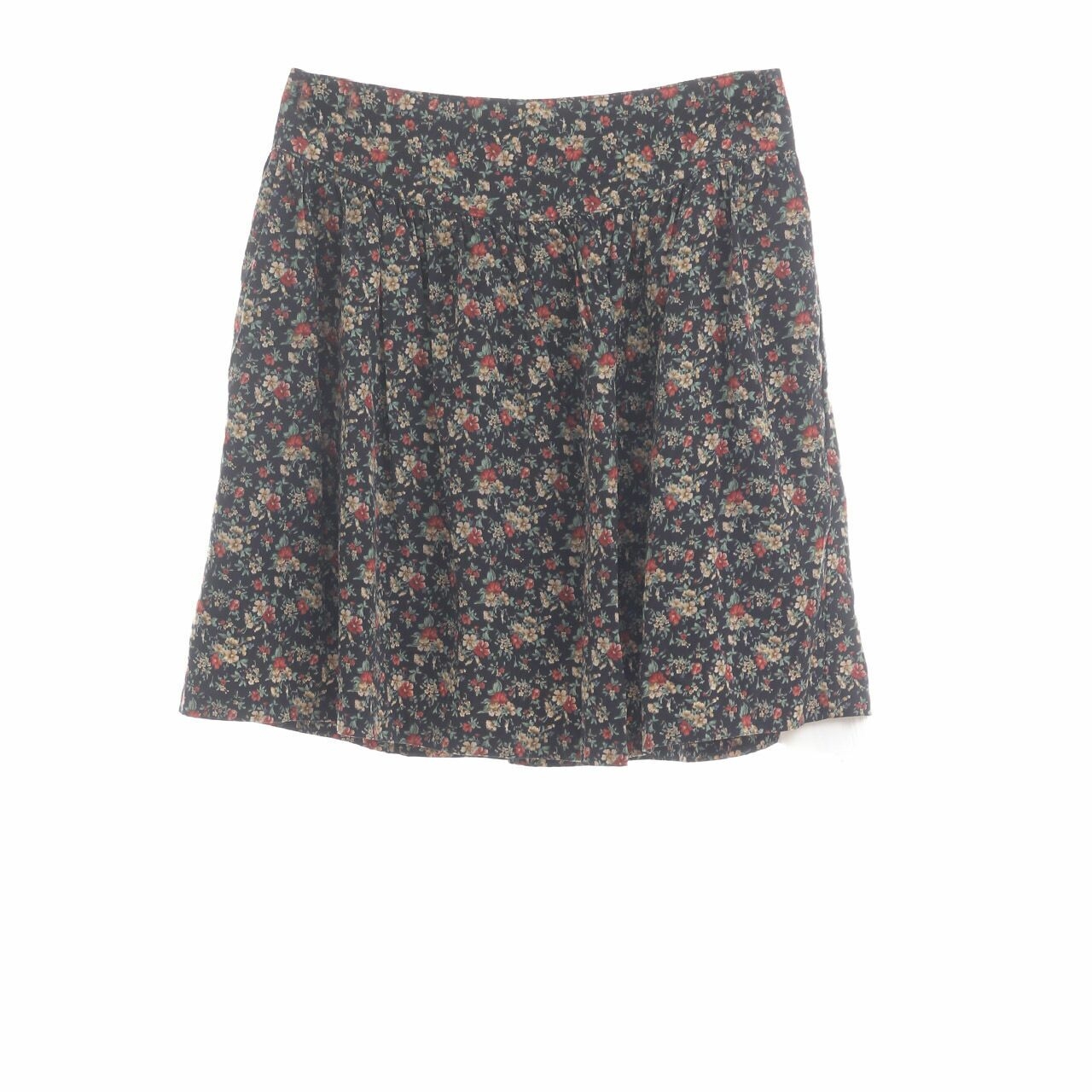 Private Collection Black Floral Mini Skirt