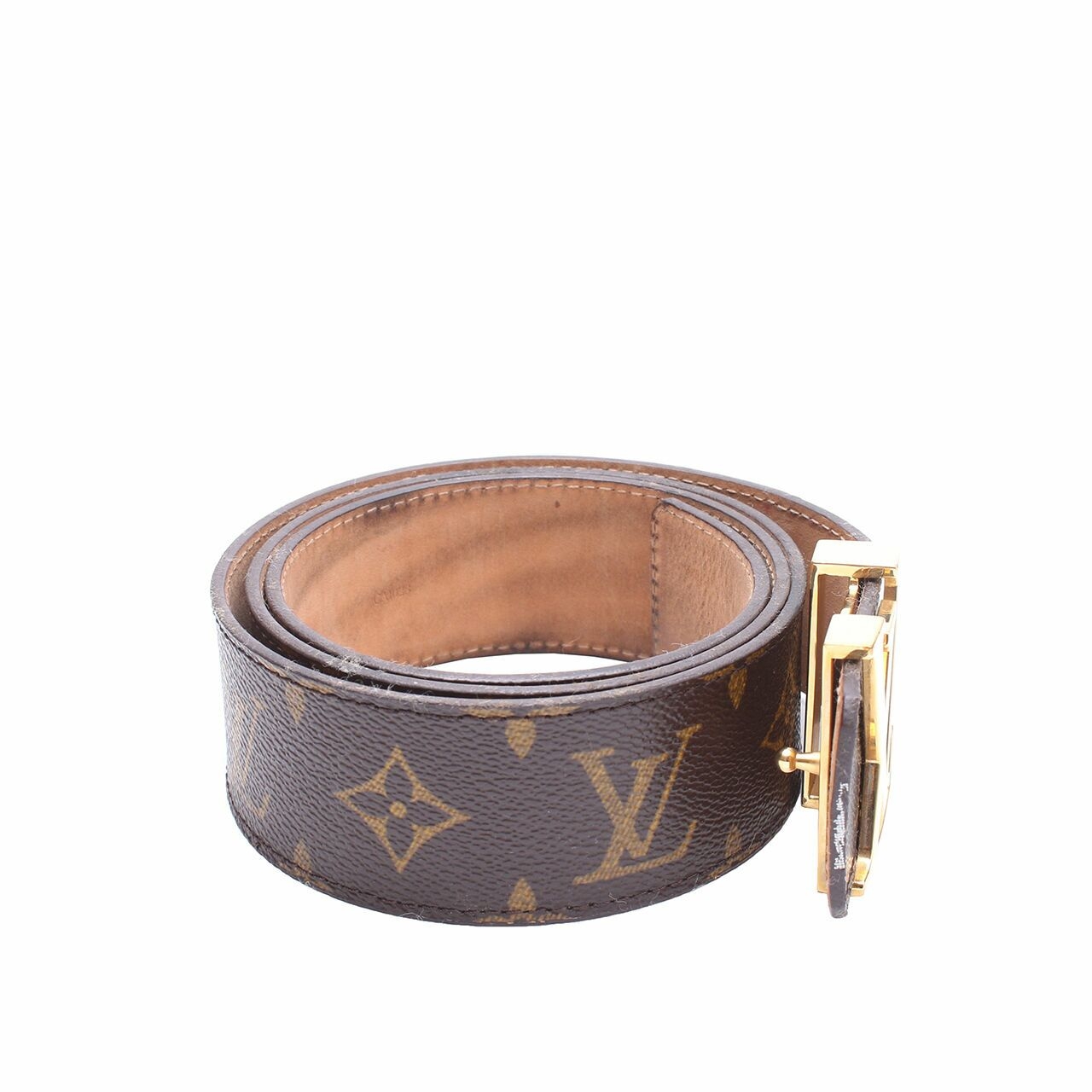 Louis Vuitton Initiales Monogram Brown Belt