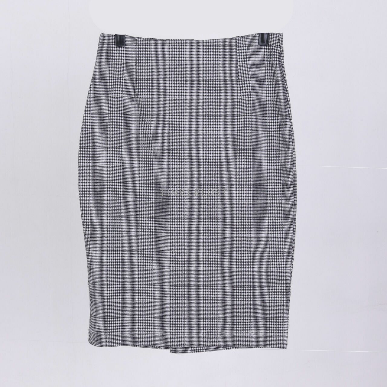 Marks & Spencer Black & White Plaid Mini Skirt