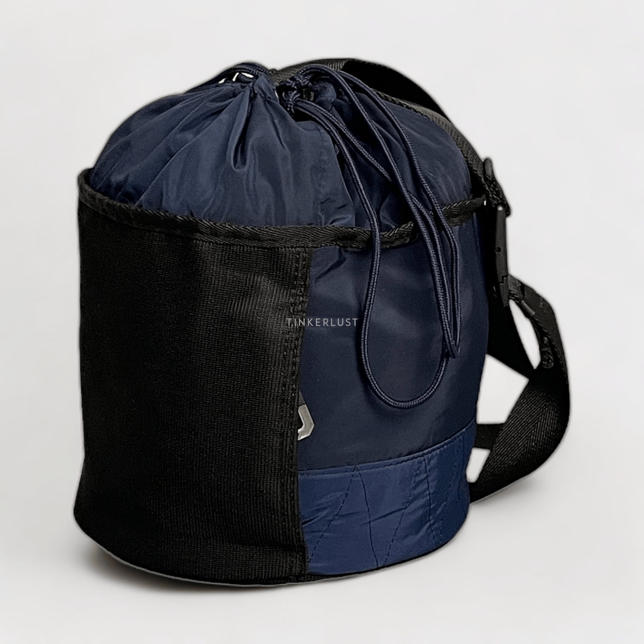Zara Navy Bucket Sling Bag