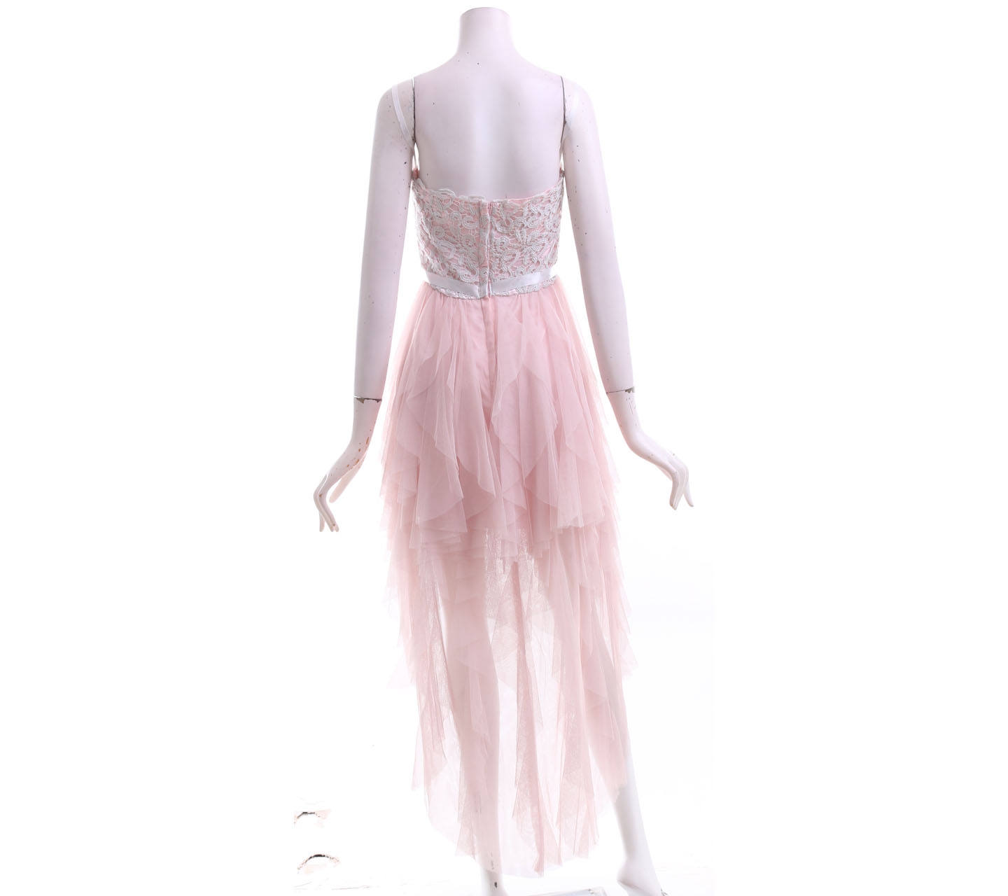 Roberta Pink Off Shoulder Mini Dress