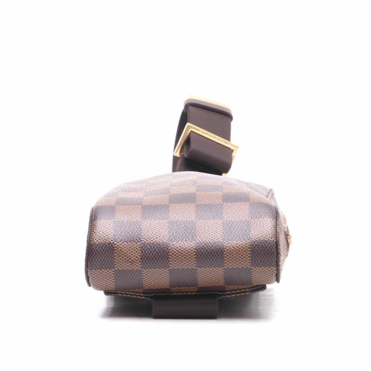 Louis Vuitton Monogram Damier Ebene Brown Geronimos Shoulder Bag 