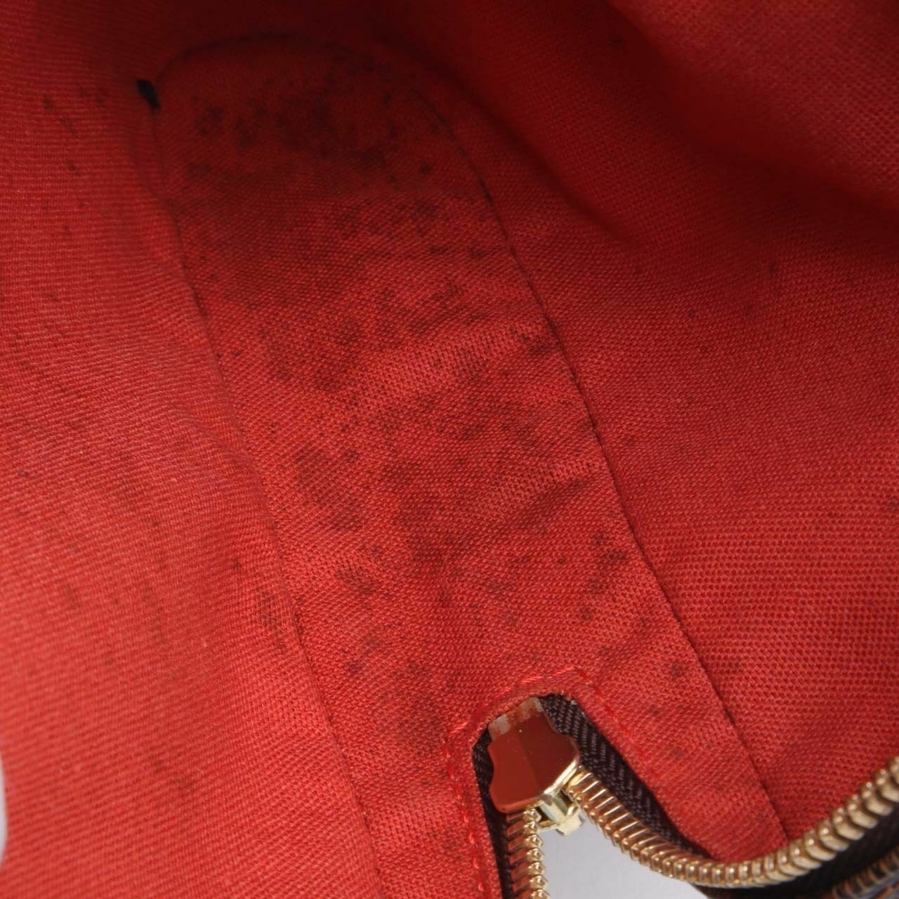 Louis Vuitton Monogram Damier Ebene Brown Geronimos Shoulder Bag 