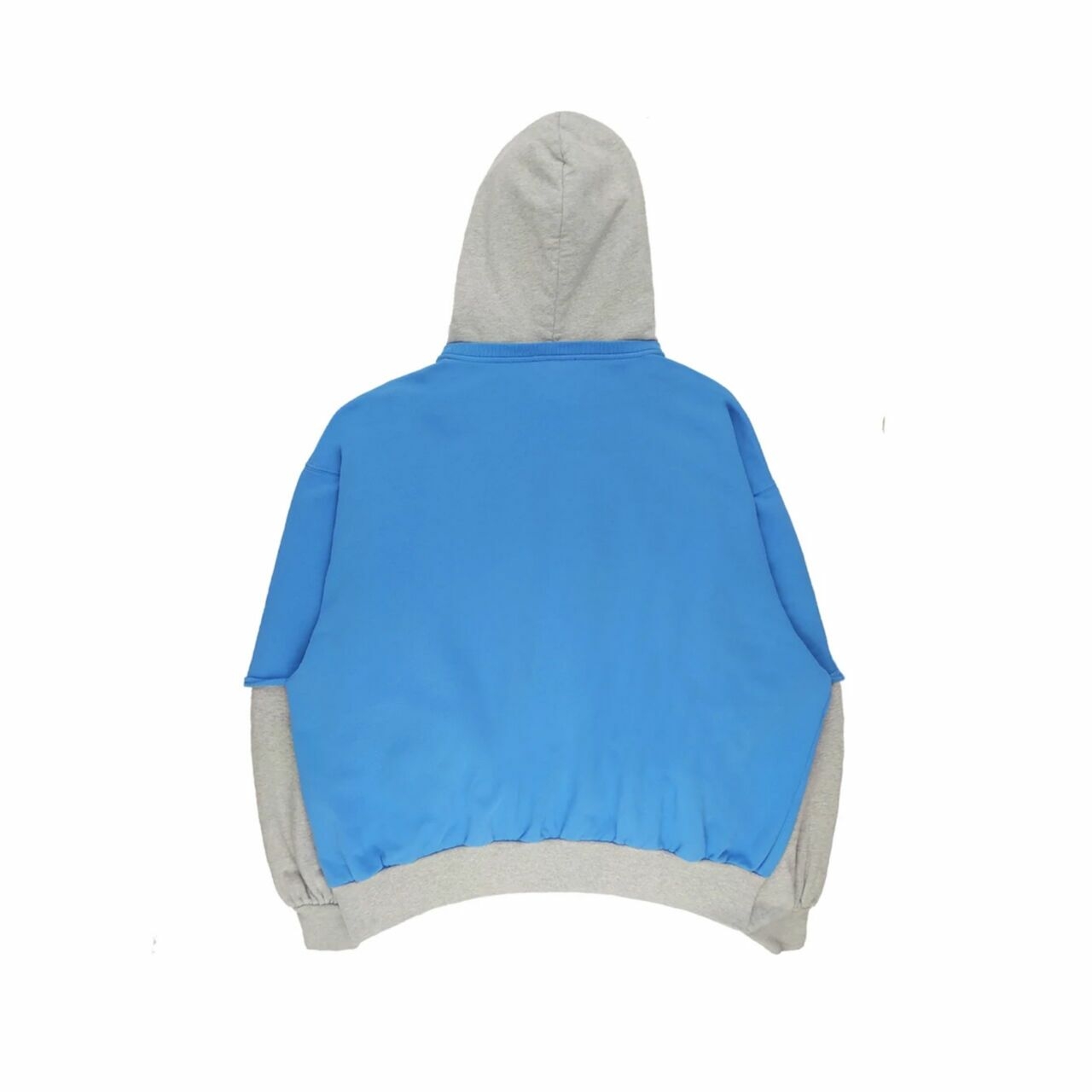 Gosha Rubchinskiy Blue/Grey Combo Hooded Sweatshirt
