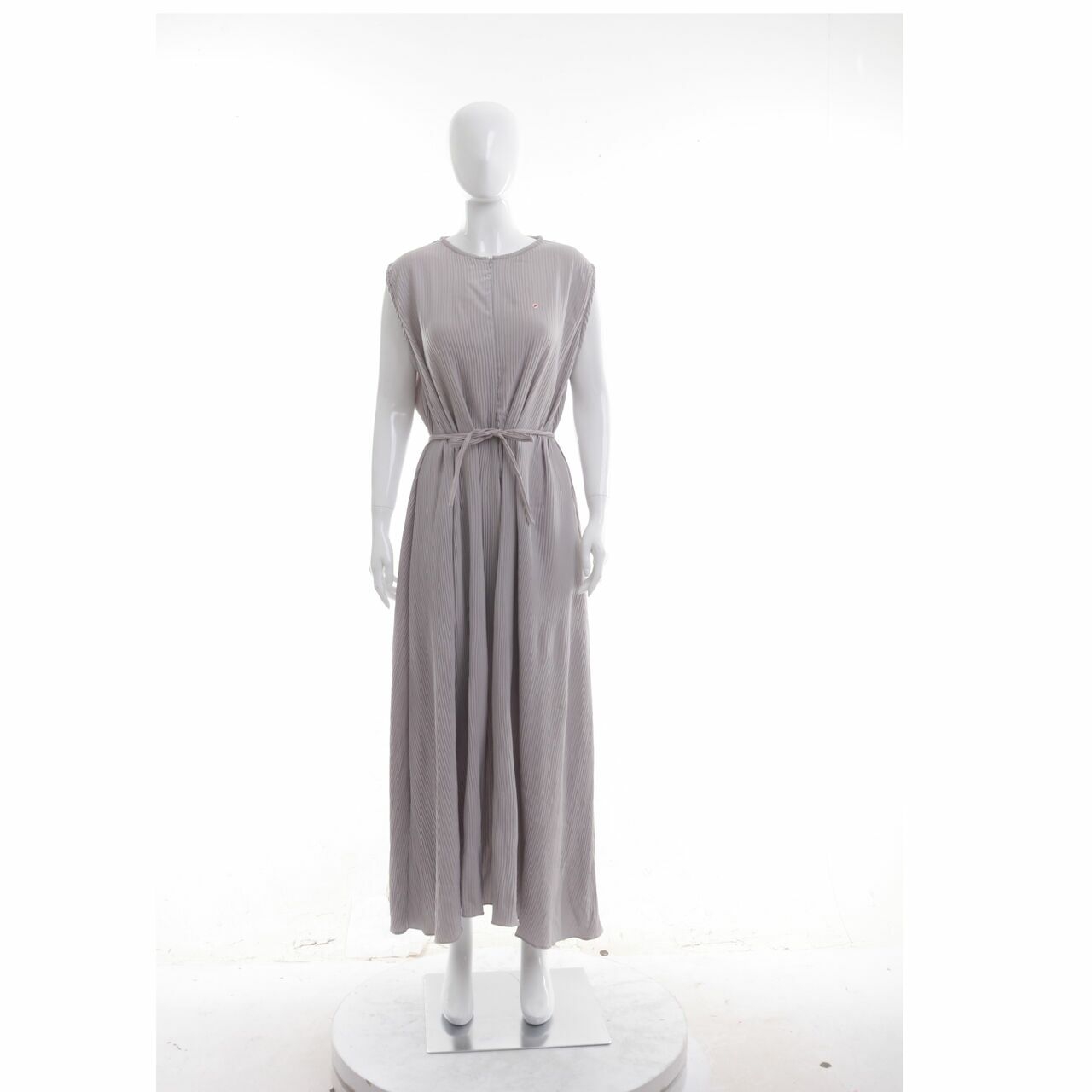Radwah Grey Long Dress