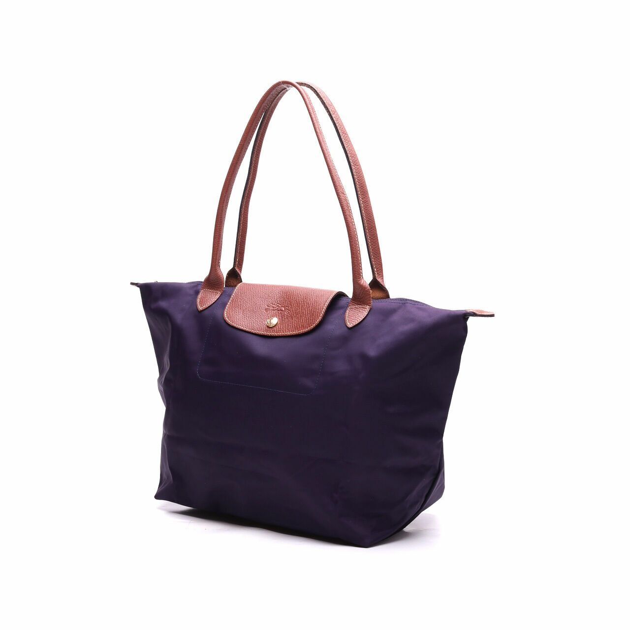 Longchamp Purple Tote Bag