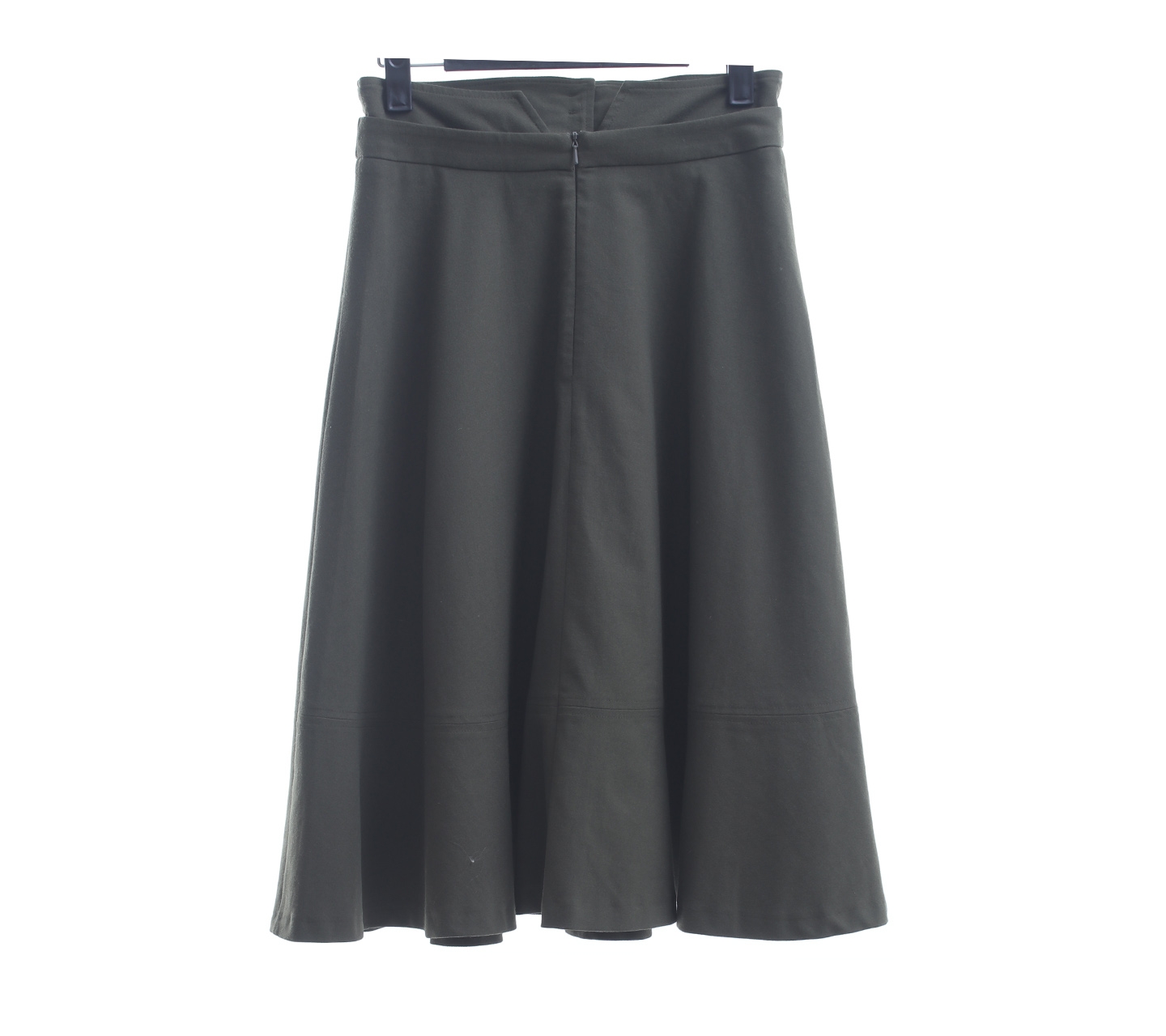Asos Olive Midi Skirt