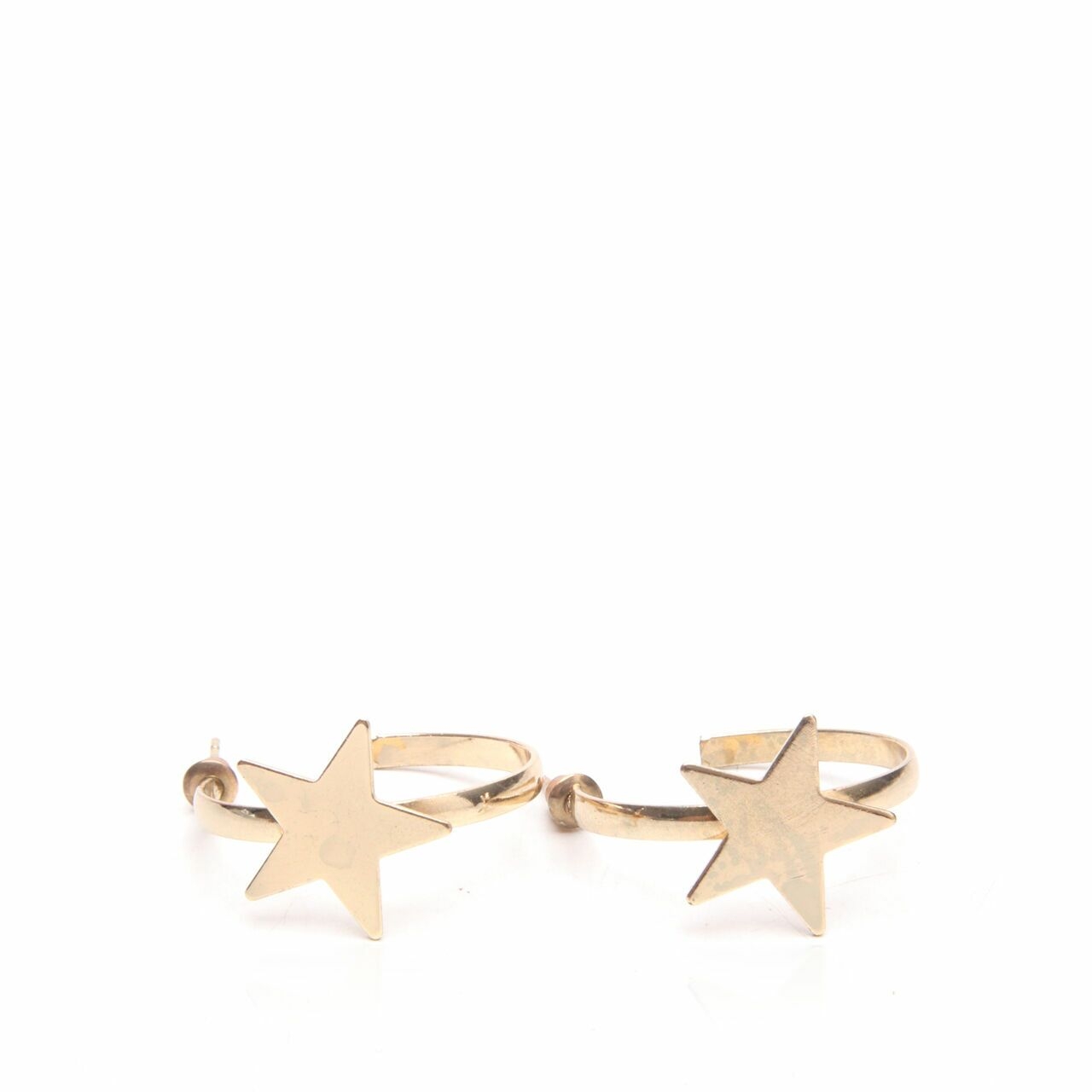 Private Collection Gold Star Earrings