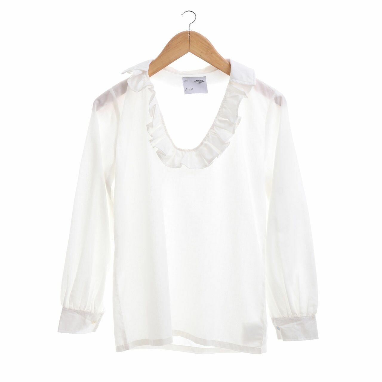 ATS The Label White Blouse