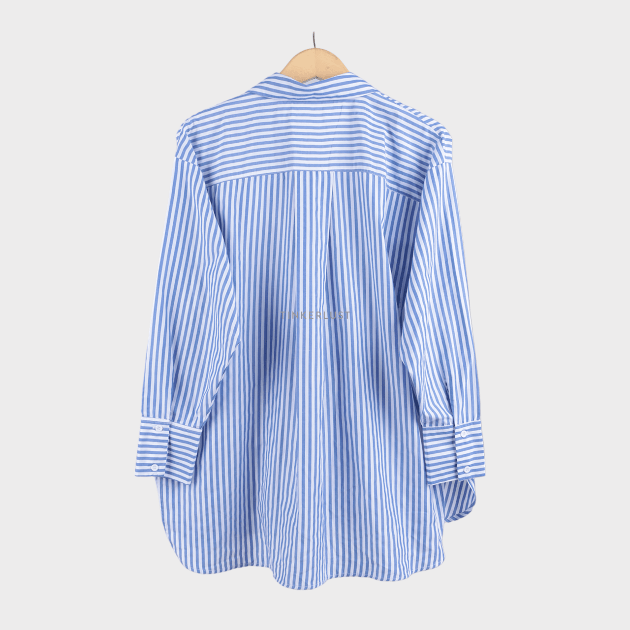 Josephine Anni White & Dark Blue Stripes Shirt