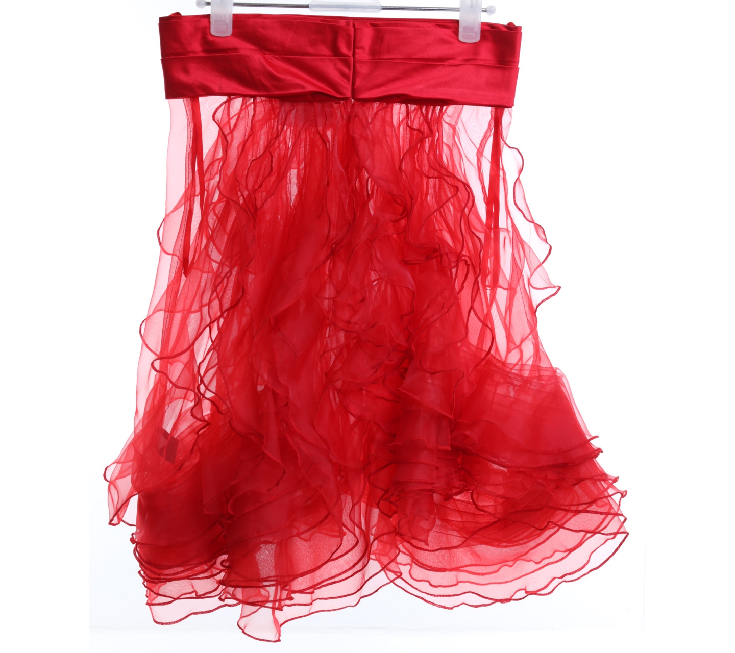 Zac Posen Red Mini Skirt