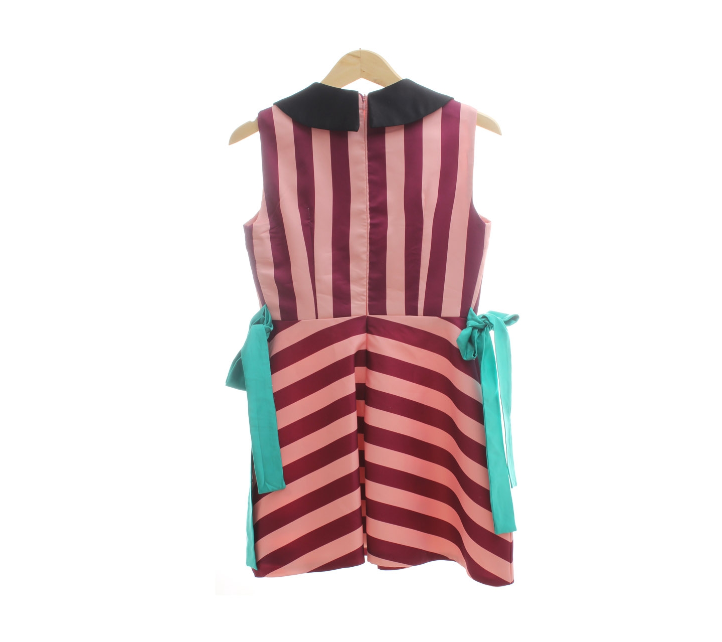 Potts Jakarta Pink & Fuchsia Striped Mini Dress