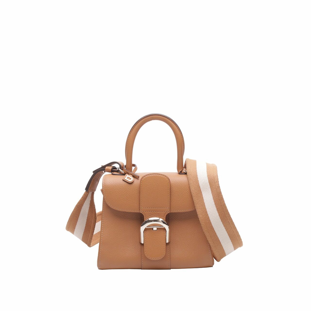 Delvaux Mini Le Brilant Top Handle with Long Strap Satchel Bag