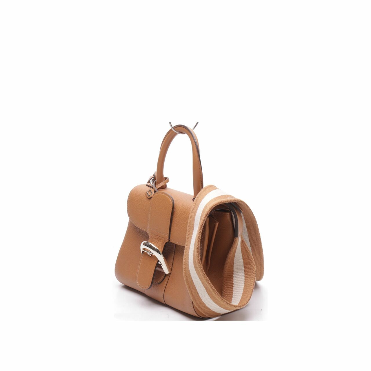 Delvaux Mini Le Brilant Top Handle with Long Strap Satchel Bag