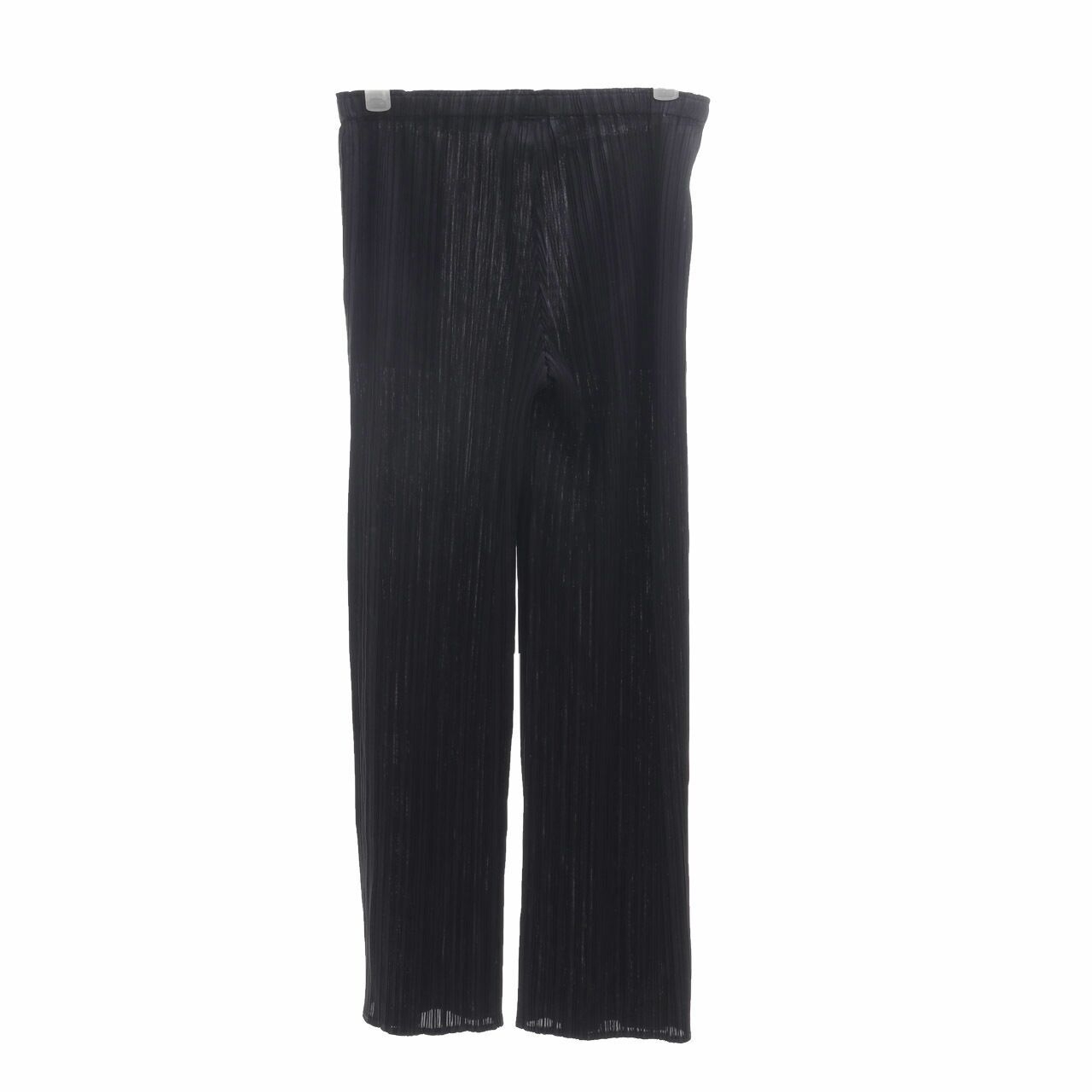 Private Collection Black Pleats Long Pants