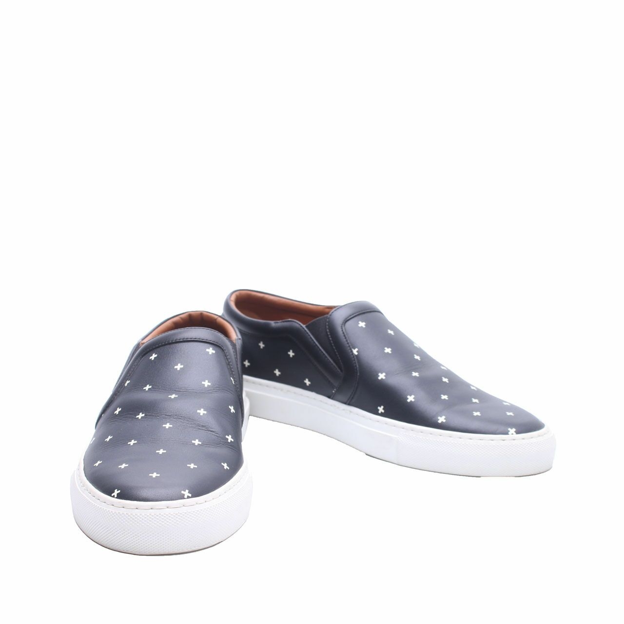Givenchy Wiberlux Givenchy Cross Print Real Leather Slip-On Sneakers