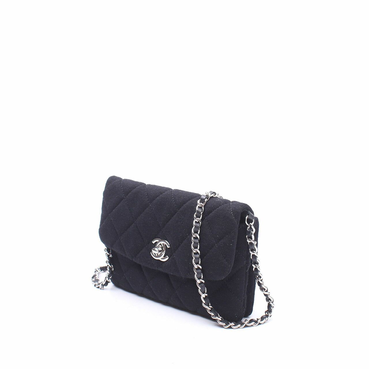 Chanel Black Quilted Mini Sling Bag