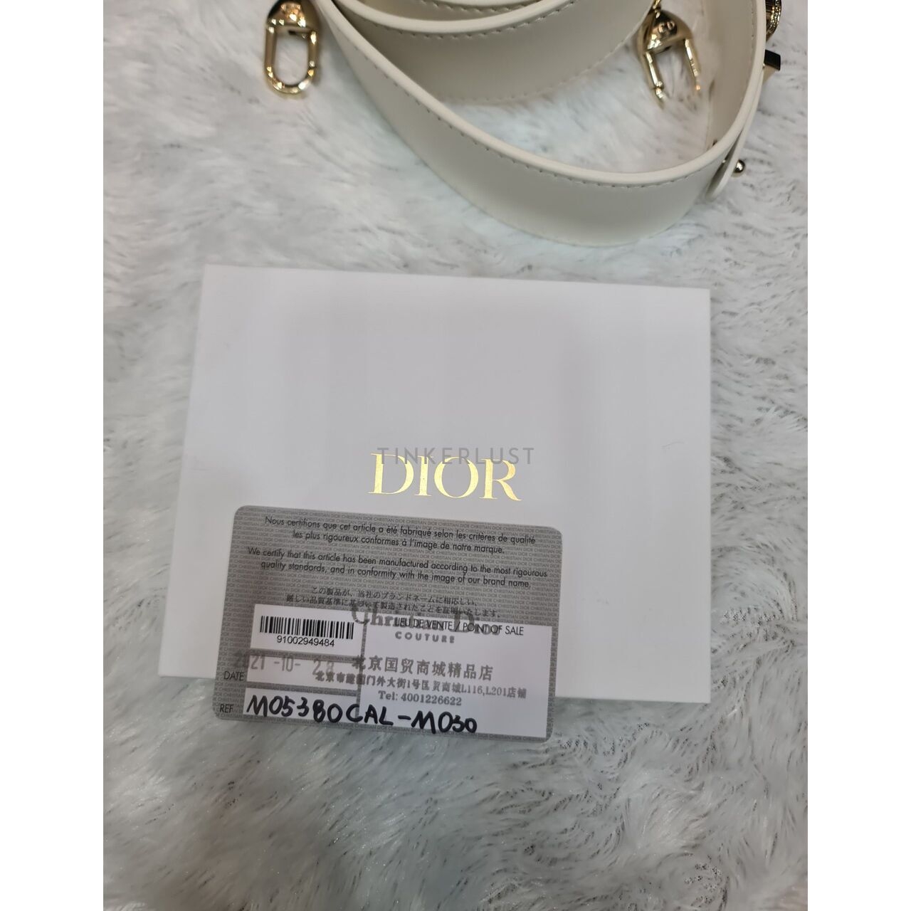 Christian Dior Lady Dior Small Pin Lambskin LGHW 2021 Satchel