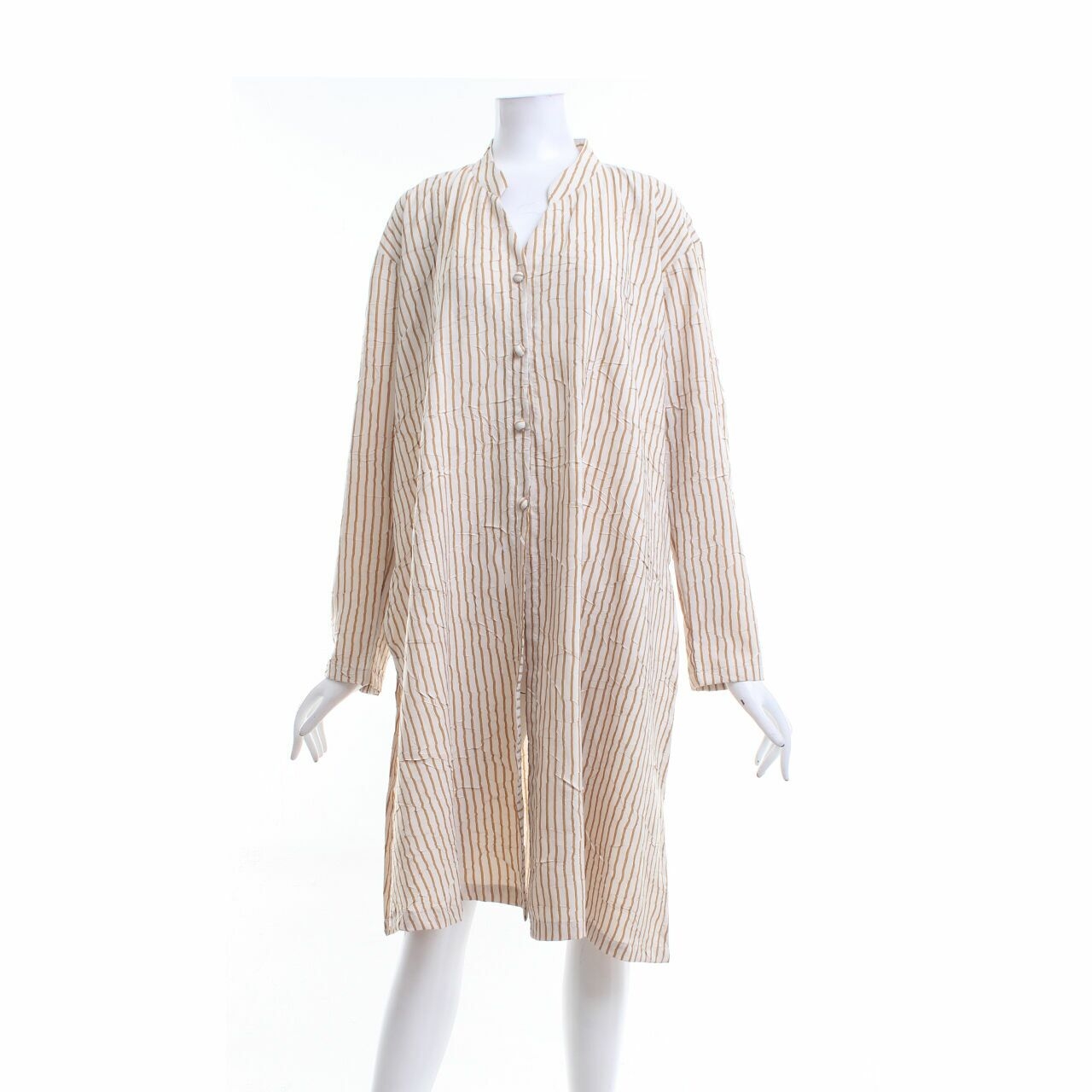 Private Collection Nude Stripes Shirt