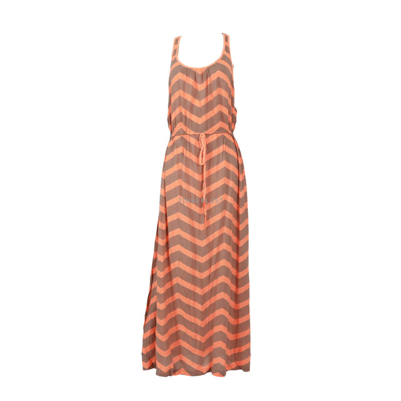 Seafolly Australia Brown & Orange Long Dress