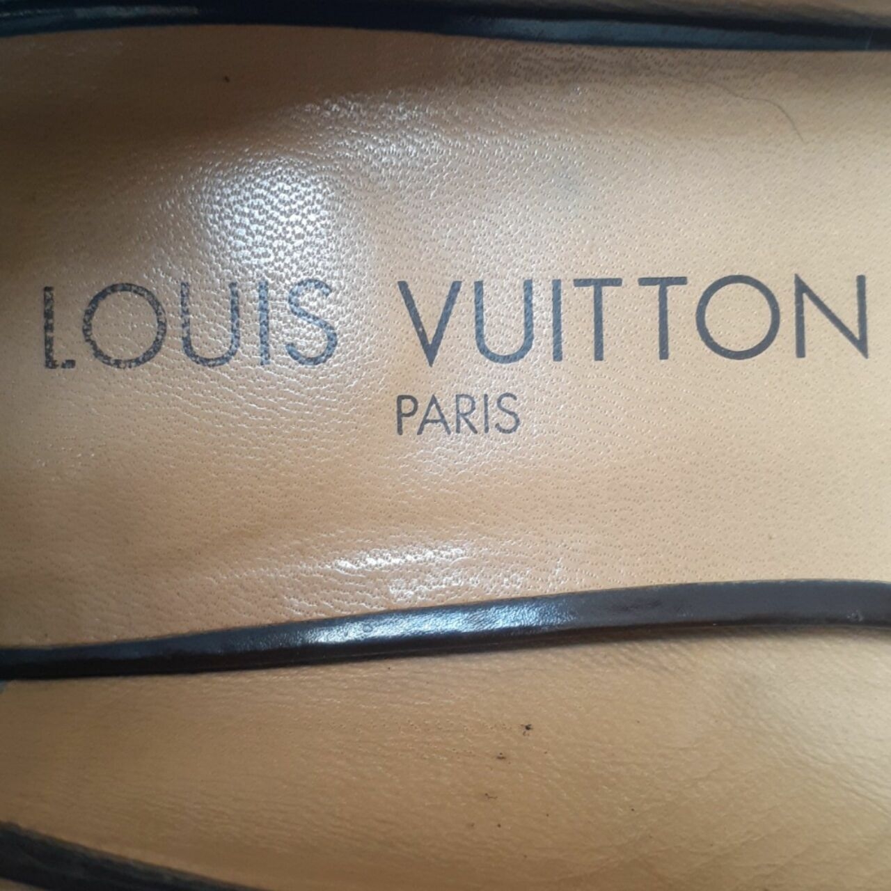 Louis Vuitton Brown Flats