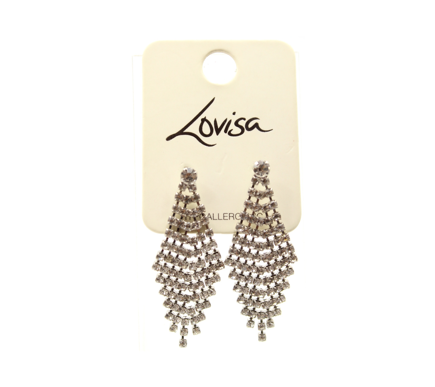 Lovisa Silver Beaded Earrings Jewelry