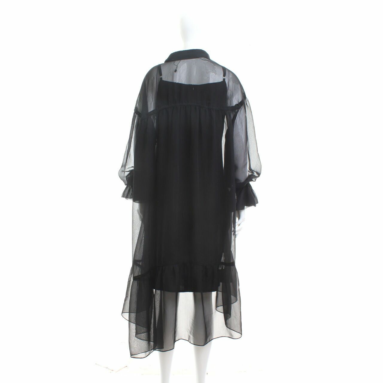 kuro Black Midi Dress