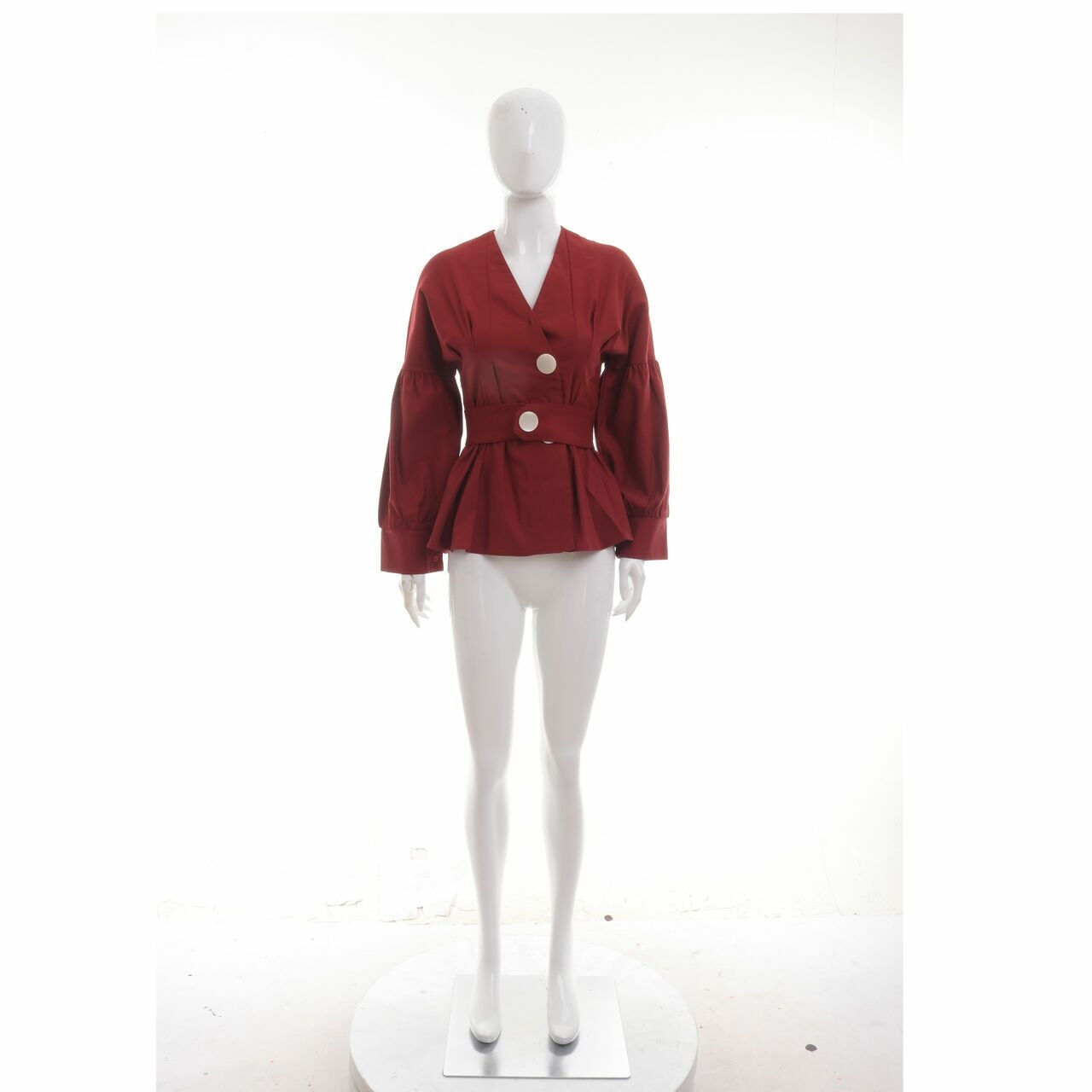 Front Row Maroon Blouse