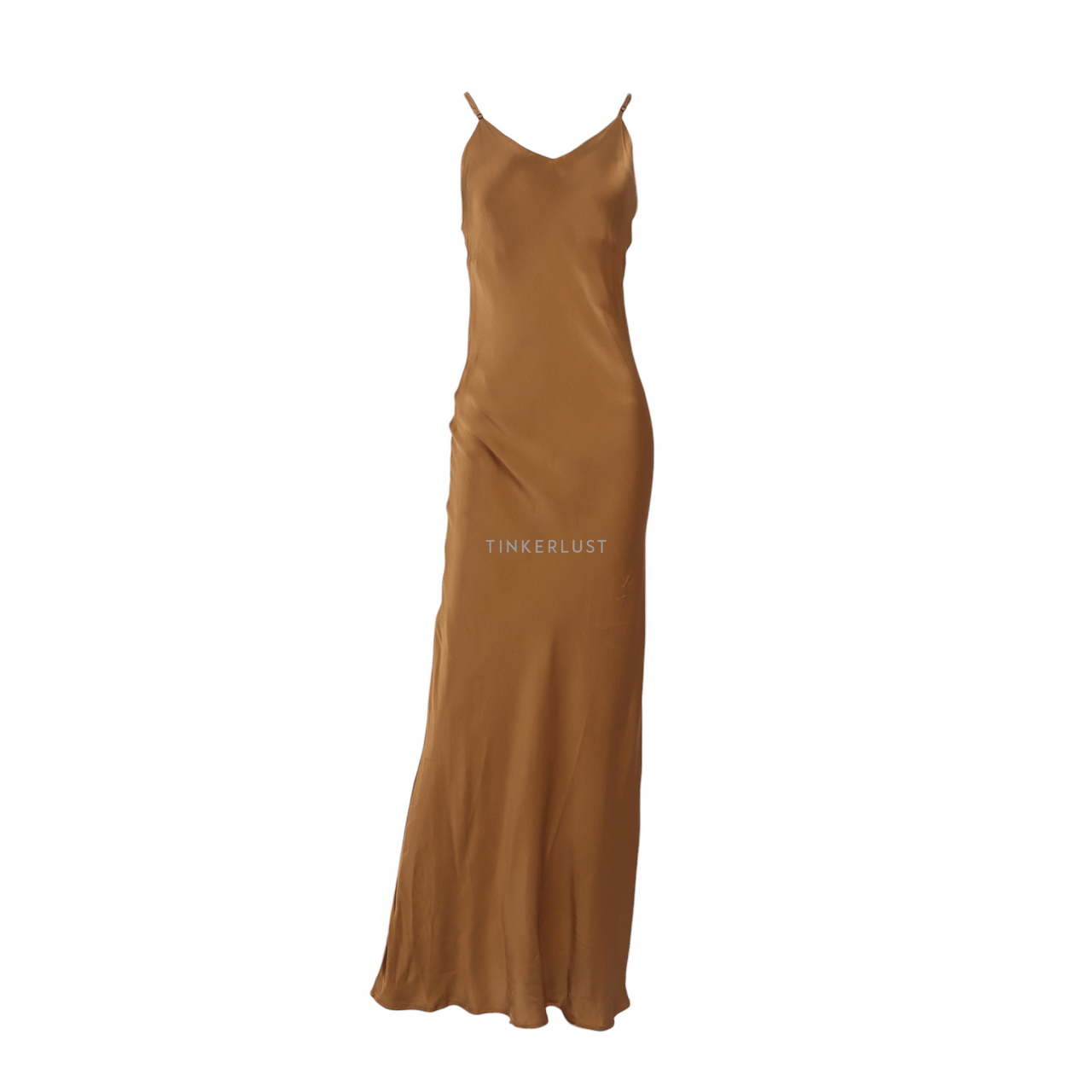 uma and Leopold Bronze Long Dress