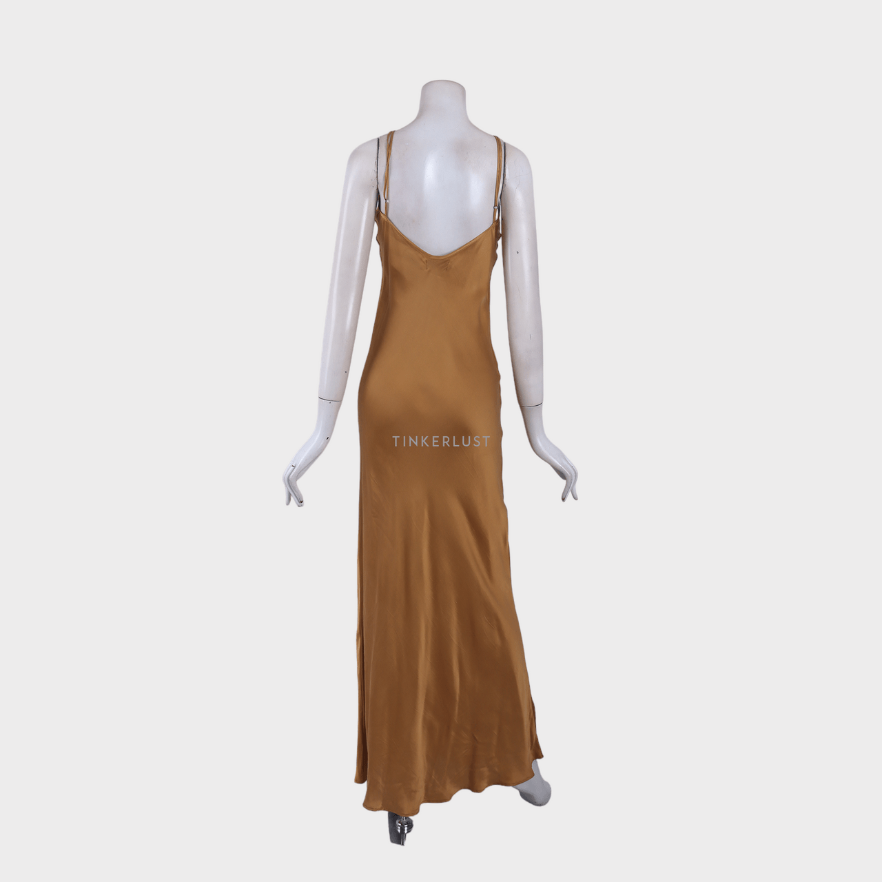 uma and Leopold Bronze Long Dress