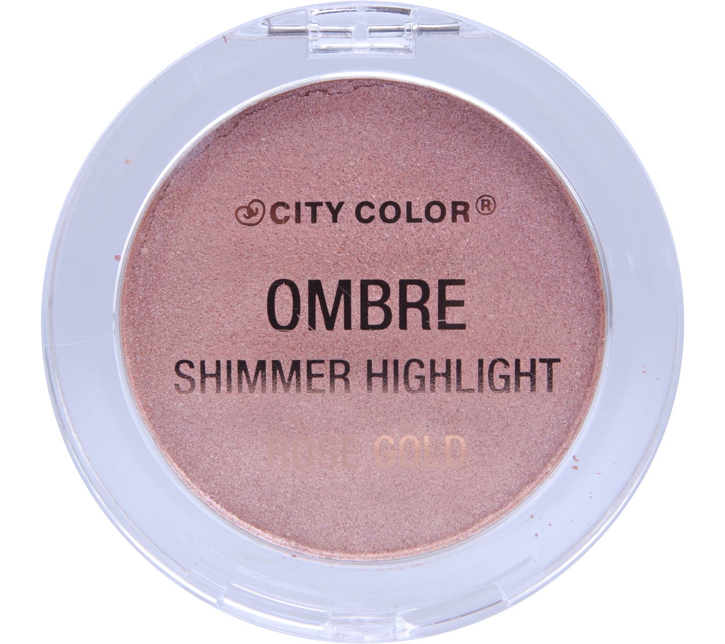 City Color Rose Gold Ombre Shimmer Highlight Faces