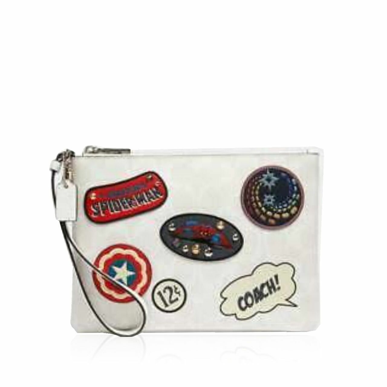 Coach Marvel Patch Gallery Pouch 