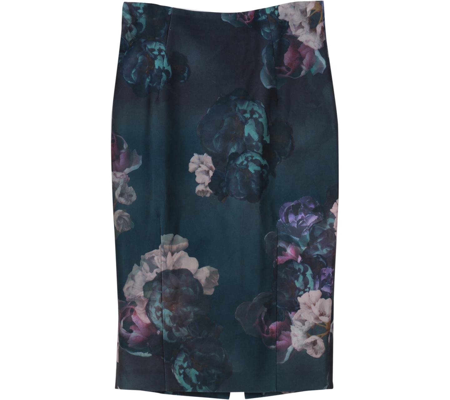 Balmain X H&M Green Floral Skirt