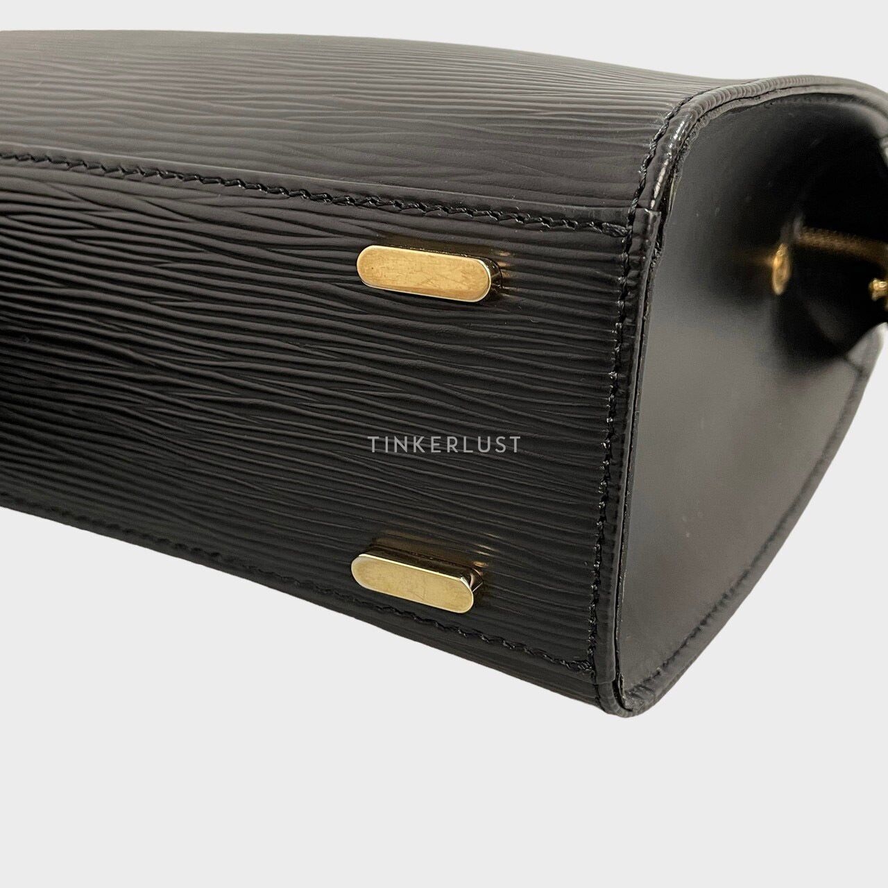 Louis Vuitton Black Epi Leather Handbag 2003