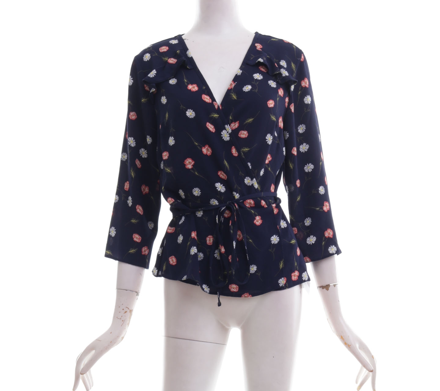 Red Herring Navy Floral Outerwear