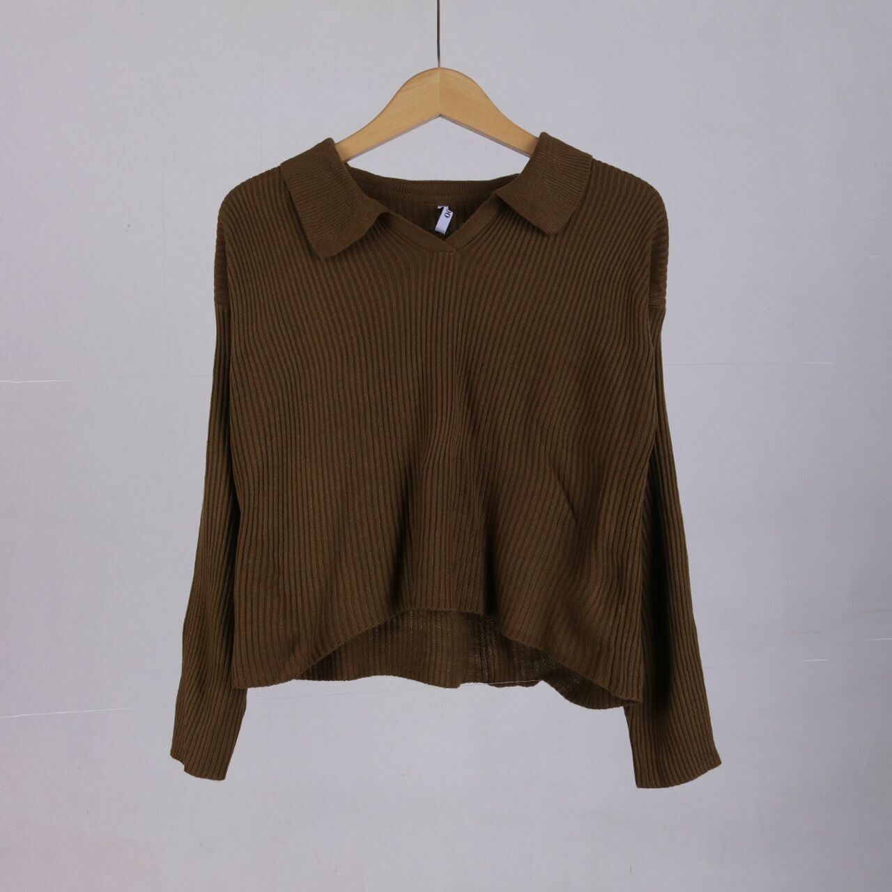Private Collection Olive Knit Blouse