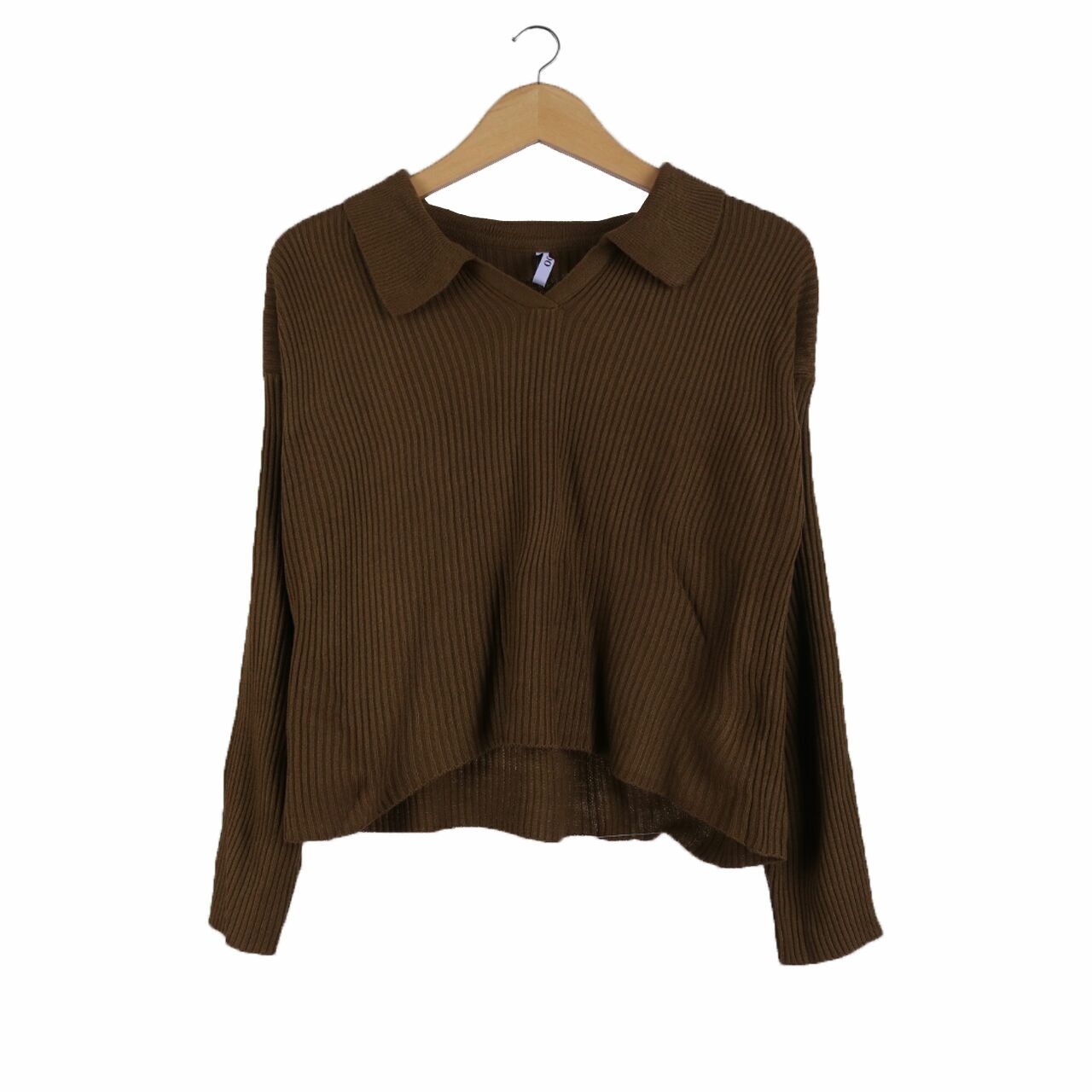 Private Collection Olive Knit Blouse