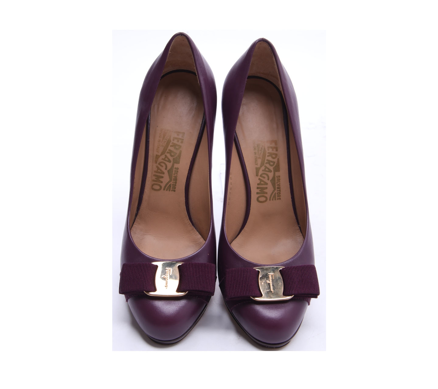 Salvatore Ferragamo Purple Heels