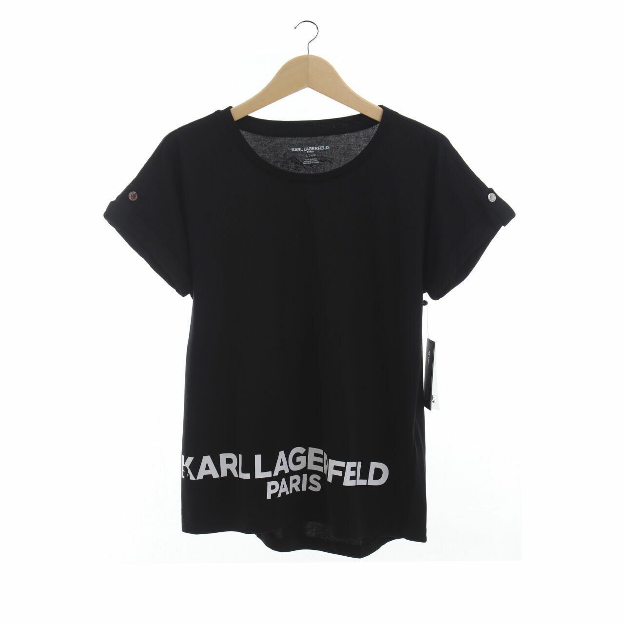 Karl Lagerfeld Logo Black T-shirt